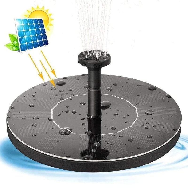 Mini Fonte Solar Flutuante